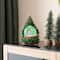 Glitzhome® 100mm Christmas Resin Lighted Musical Snowflakes Christmas Tree Waterglobe